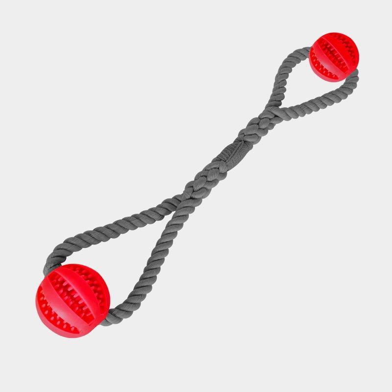2025 New Hand Knitting Pet Interactive Movement Toys Dog Chew Rope Teeth Cleaning Toy For Pet Products