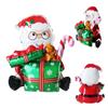 1pc 3D Gift Box Santa Claus Foil Balloons Gift Box Elk Balloon Christmas Decorations for Home Navidad 2025 Decor