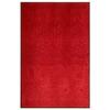 VidaXL Washable Doormat Red 120x180 Cm