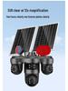 Solar-Powered Three-Lens Night Vision HD Outdoor Surveillance Camera