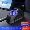 Universal Door Ashtray Opening for Ideal Cars with LED Light Windproof Sliding Cover and Close Car Cigarette Ashtray