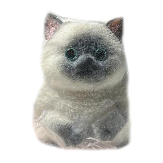 Реалистичная игрушка для кошек, сжимающая медленно восстанавливающийся мягкий TPR, снимает стресс, беспокойство, портативная для детей, подростков, взрослых, котят, животных, сжимающих сенсорную игрушку-фиджет