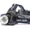 Rechargeable LED Headlight with Highest Super 18650 Super Powerful Blue Set Charger, Lumens, Helmet-Ready, Powerful, Bright, Fishing, Battery,