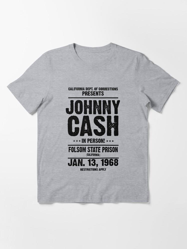 Willie Nelson Folsom State Prison - Outlaw Country Music Essential T-Shirt