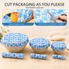 3 Rolls Reusable Beeswax Food Wrap 3 Size DIY Cutting Bread Storage Wrap Multi-role Beeswax Cloth Roll for Sandwich Cheese Fruit