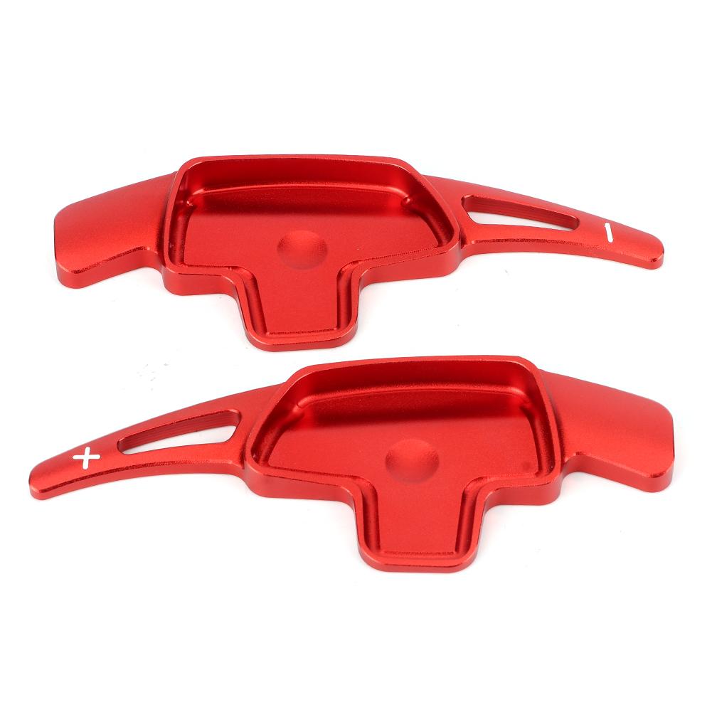 Red Steering Wheel Paddle Shift Extension Fits for Benz CLA CLS GLA