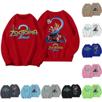 Женская модная повседневная толстовка с длинным рукавом и круглым вырезом с принтом