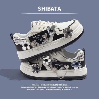 Трендовые женские повседневные белые кроссовки 2025 года - Новый китайский стиль, Универсальные нишевые спортивные туфли для студентов