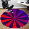 1pc Circle Pattern Chair Carpet for Office Non-Slip Mat for Office - Decorative Floor Mat  yy251030207
