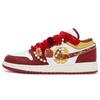 Air Jordan 1 Винтажные Баскетбольные Кроссовки Мужские Низкие Белый/Золотой FJ3459-160(Команда80-)