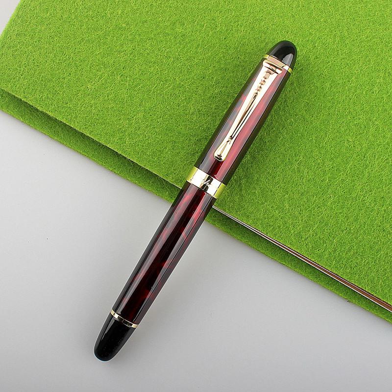 Металлическая перьевая ручка Jinhao 450 Iridium Gold, Многоцветная каллиграфическая ручка для студентов и художников