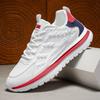 Men'S Breathable Mesh Shoes Summer  Out Casual Running Shoes Soft Bottom Comfort Light Fashion Shoes Thick Sole Sneakers