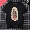 Our Lady of Guadalupe Virgin Mary The Madonna Religious Graphic Tshirt Summer Unisex Women Short Sleeve O-Neck Streetwear Tops