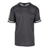Urban Classics Mens Striped Mesh Oversized T-Shirt
