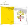 Vatican City National Country Flag 2ft*3ft (60*90cm) 3ft*5ft (90*150cm) Size Christmas Decorations for Home Flag Banner