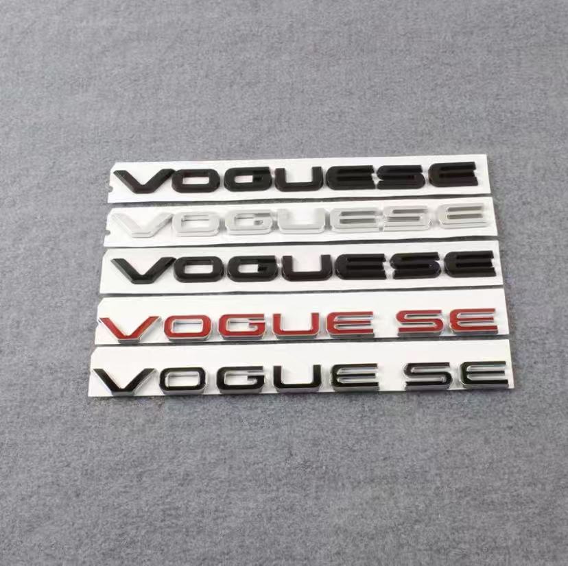 For Land Rover Range Rover Vogue SE Tailgate Letter Badge, LWB Long Wheelbase Emblem Sticker jvhn2
