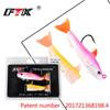 FTK Fish Type Lead Head Soft Fish 5.5cm10g 7.5cm25g 11cm 45G Road Sub-bait Crank Hook Artificial Soft Fish Bionic Bait