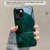 Рисунок «Лесной ручей» для iPhone 17 Air 16 E 15 Plus 14 Pro Max 13 12 mini 11 5 6 7 8 Plus XR XS Max SE Черный стеклянный чехол для телефона