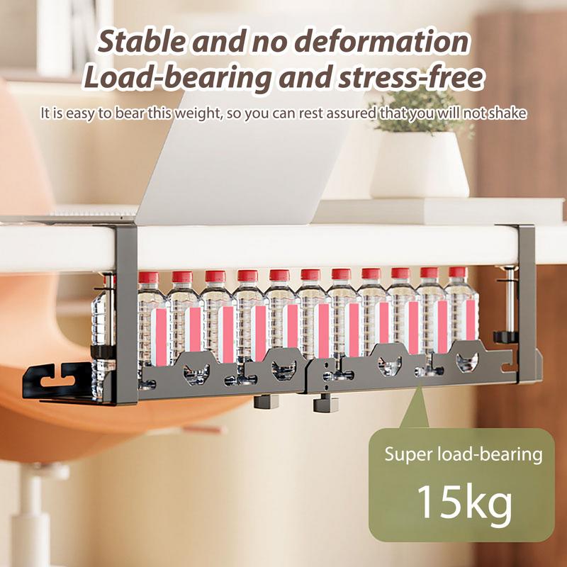 Cable Management Under Desk Cable Tray Under Desk No Drill Space Saving Under Desk Wire Management Tray For Table And Home