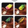 1Set Frog Soft Lure Tube Bait Plastic Fishing Lure With Fishing Hooks Topwater Ray Frog Artificial 3D Eyes