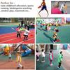 Kids Flying Disc Toy Outdoor Playing Lawn Game Disk Flyer for Kindergarten Teaching Soft Silicone Colorful 6 Pack Set
