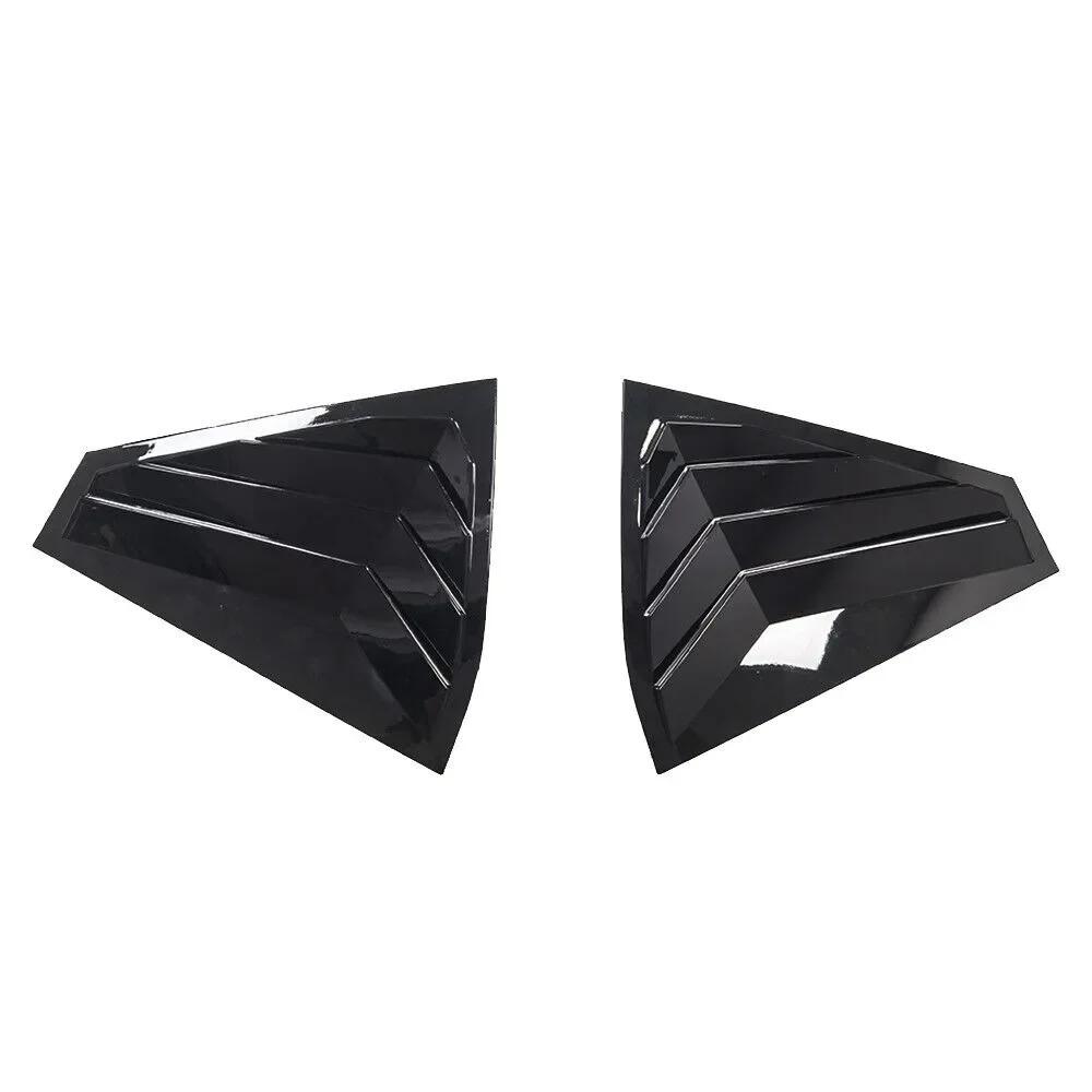 For Skoda Fabia 2015 2016 2017 2018 2019 2020 Rear Window Louver Shutter Cover Side Vent Trim Windshield Cover Accessories