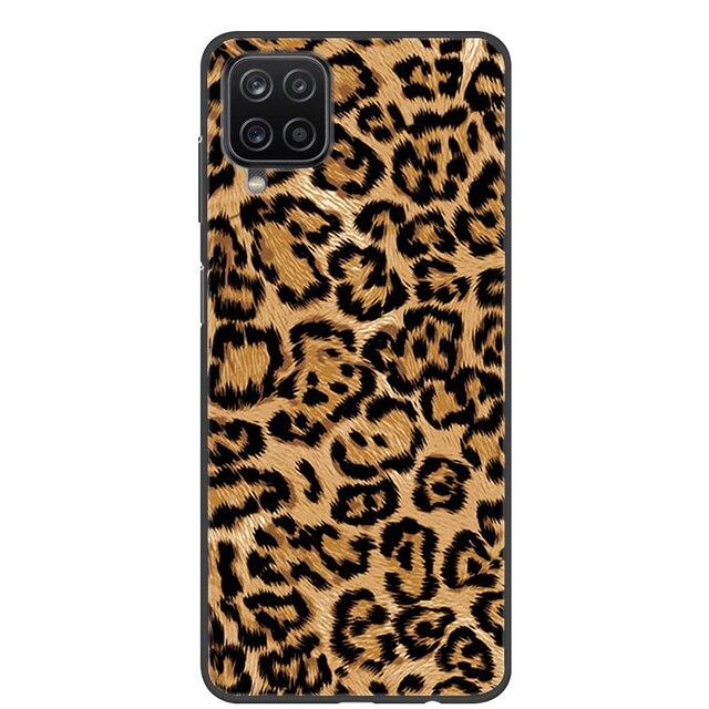 Чехол для Samsung A12, 2021, черные мягкие силиконовые чехлы из ТПУ для телефонов Samsung Galaxy A12 M12, чехол с крутым дизайном, чехол-бампер A 12