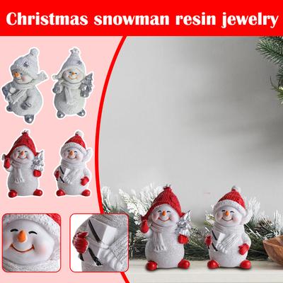 Рождественские снеговики, смоляные украшения - идеальный выбор для украшения дома