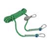 Dog Tie Out Cable Reflective 360 Degree Rotating Pulley Dog Runner Cable for Outdoor Camping Yard