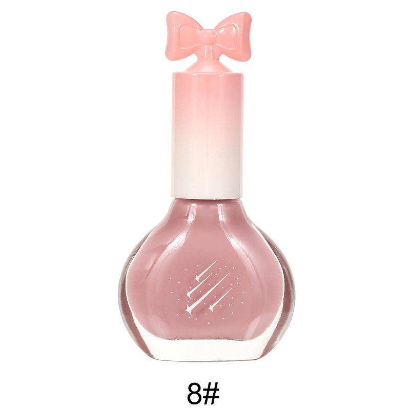 Лак для ногтей Не требующий сушки Масляный Быстросохнущий Не рвущийся Телесный цвет Стойкий Водостойкий Лак для ногтей