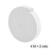 2M Wearable Sliding Window Weather Strip Soundproofing Foam Door Bottom Seal Tape Dustproof Self Adhesive Window Gap Hardware