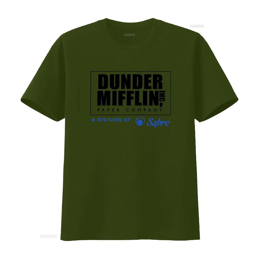 Футболка Dunder Mifflin Paper Company Сериал Офис Официальный Дизайн Новая Черная Премиум Качество Идеально для Фанатов винтаж Стирка