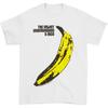 The Velvet Underground Короткий рукав, Андерграунд Вельвет Мужская и Женская Рок-футболка Энди Уорхол