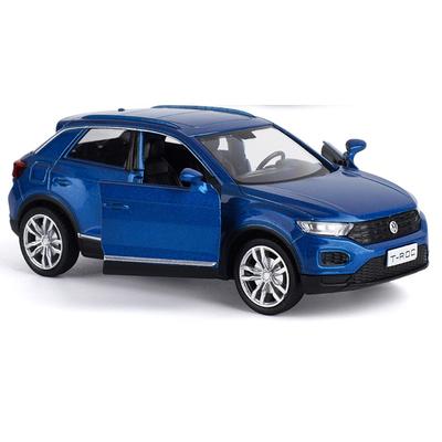 1/36 масштаб T-ROC внедорожник сплав модель автомобиля литые металлические мини транспортные средства модель автомобиля имитация коллекция детские игрушки подарок украшение