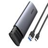 Серый корпус для жесткого диска M.2 B Key SATA 3.0 с кабелем USB Type-C