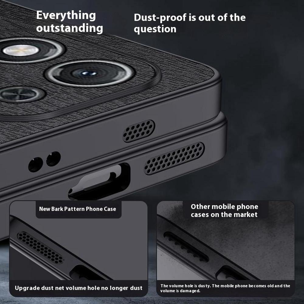 For Honor X70i Case Wood Texture PU Leather Coated PC TPU Phone Cover