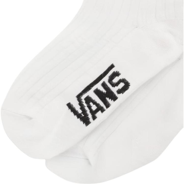 Vans Mid Calf Socks Women's White VN0A5EZCWHT