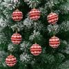 Colorful Christmas Balls Pendant 6CM Christmas Tree Pendant Foam Christmas Balls  Party Supplies
