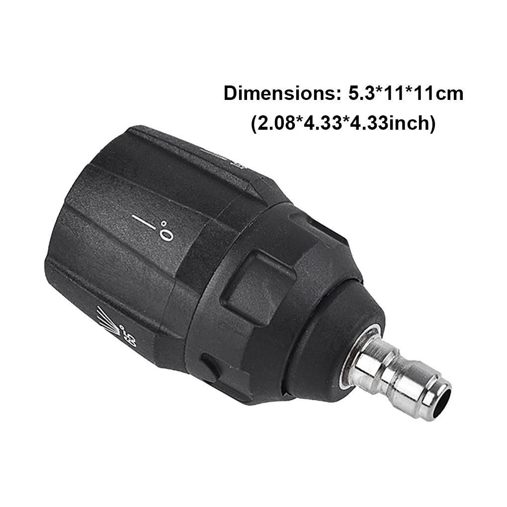 Насадка для мойки высокого давления 5 в 1 для автомобиля, профессиональный адаптер 1/4 дюйма, распылитель