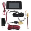12V / 24V 4 In 1 LCD Digital Volt Gauge+Water Temp Gauge+Oil Pressure Gauge+Fuel Gauge with Sensor
