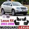 Car Mudguard for Lexus Harrier RX300 RX330 RX350 RX400h XU30 2003-2008 Fender Mud Guard Flap Splash Mudguard 2004 2005 2006 2007