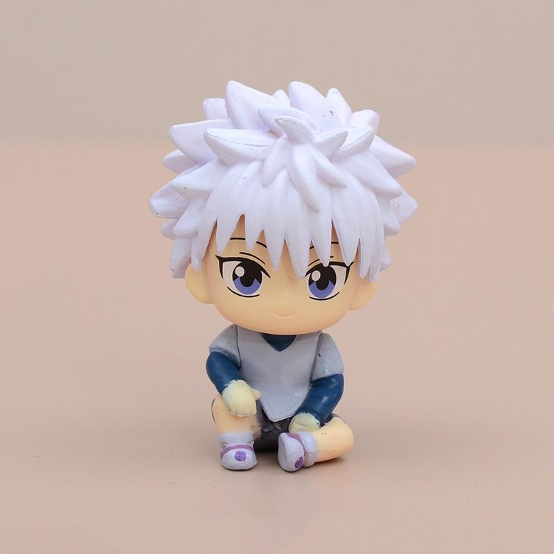 8 шт. Аниме Hunter x Hunter ГОН ФРИКС Аниме Фигурка Киллуа Золдик Фигурка Действия Курапика Фигурка Модель для Взрослых Куклы Игрушки