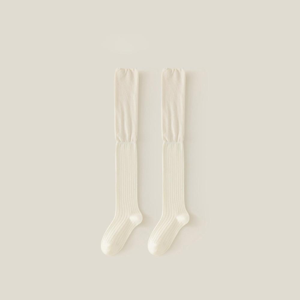 Сохраняющие тепло гольфы до колена однотонные гольфы выше колена модные грелки для ног осень зима