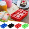 Silicone Ice Tray Ice Box With Lid Homemade Ice Grid- Creative Can Be Superimposed Multi-grid Ice Artifact Press The Ice Tray