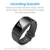 NEW MP4 With One-key Record Dictaphone Output Voice Record Mp3 Music Player Step Counting Sport Bracelet 8GB/16GB/32GB Mp3 Player
