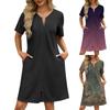 Женский повседневный сарафан длиной до колена, модное удобное платье