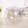 10pcs Transparent Transparent Hanging Ornament Hanging Hole Holiday Decor Sphere  Tree Decoration