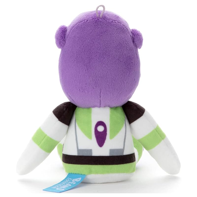 Disney Character Washable Beans Collection Buzz Lightyear Plush Toy, Approximately 16cm Tall