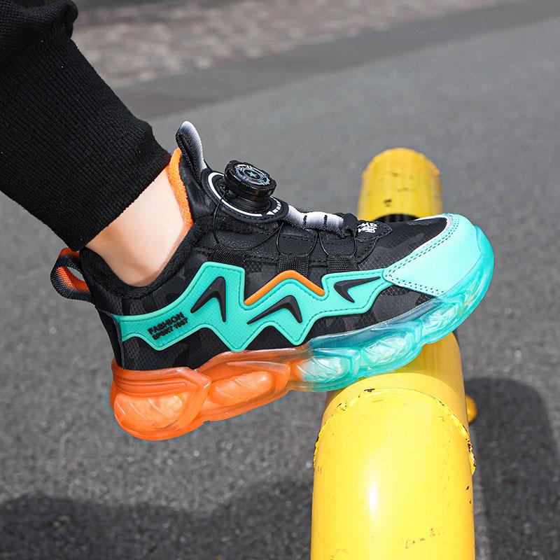 Осень/Зима Плюс Бархатные Кроссовки Для Девочек Детские Кроссовки Из Хлопка Кроссовки Водонепроницаемые Теплые Ультралегкие Кроссовки Для Мальчиков Для Зимы