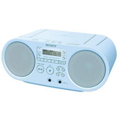 Sony CD-радио ZS-S40: FMAMWide FM-совместимый Blue ZS-S40 L